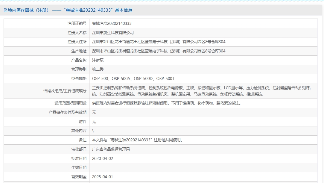 注册证正在上产中急需致电获取