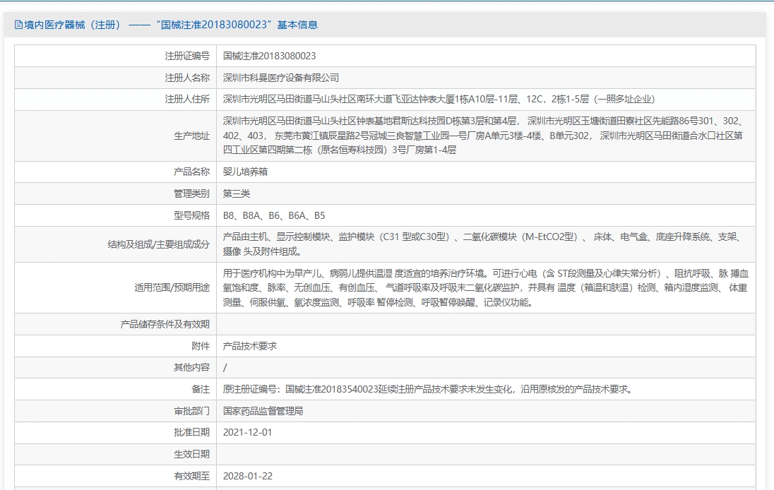 注册证正在上产中急需致电获取