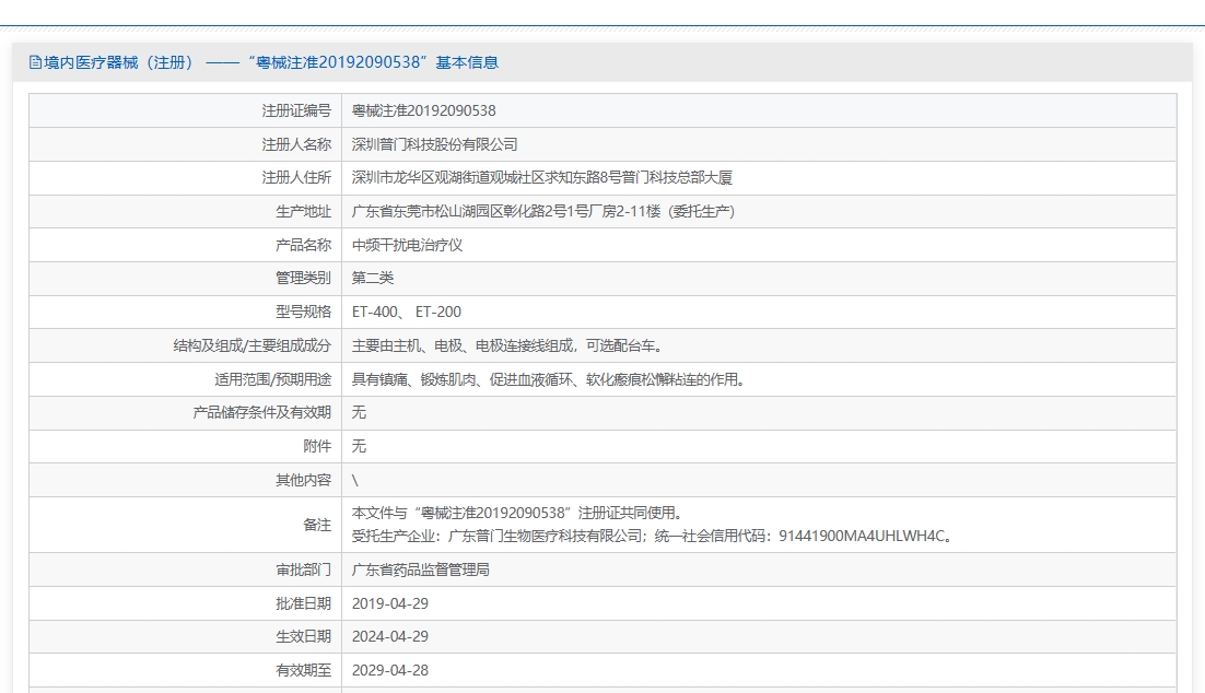 注册证正在上产中急需致电获取
